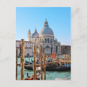 Venice Gondolas vycard Vykort