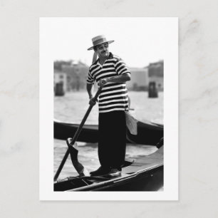 VENICE GONDOLIER MED HAT VYKORT