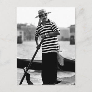 VENICE GONDOLIER MED HAT VYKORT