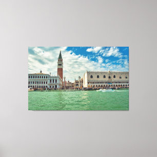 Venice Grand Canal Doges Palace Piazza san Marco Canvastryck
