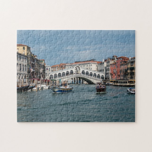 Venice Grand Canal view puzzle Pussel (Horisontell)