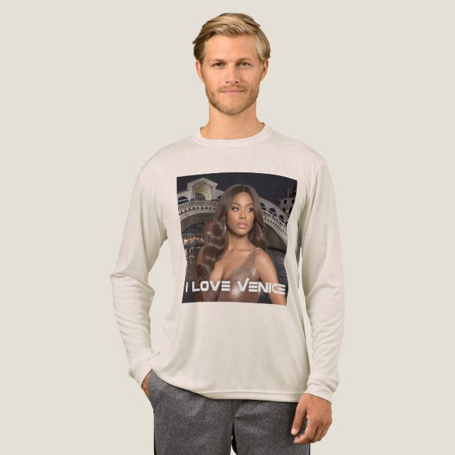 VENICE - I LOVE VENICE T SHIRT (Hel framsida)