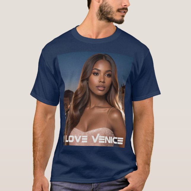 VENICE - I LOVE VENICE T SHIRT (Framsida)