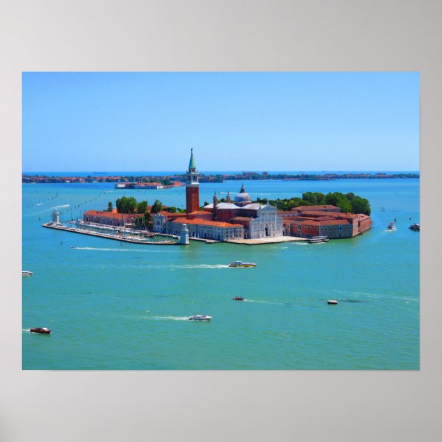 Venice - Island of San Giorgio Maggiore Poster (Framsidan)