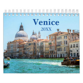 Venice Italien Europe Aesthetic Wall Calendar Kalender