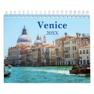 Venice Italien Europe Aesthetic Wall Calendar Kalender