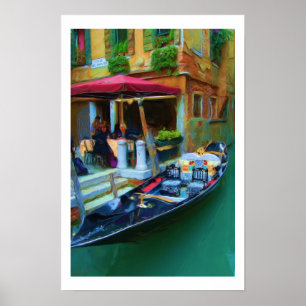 Venice Italien Gondola Poster