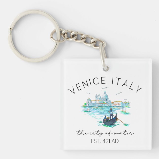 Venice Italien Semester Souvenir (Framsidan)