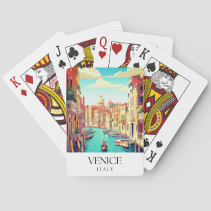 Venice Italien Travel Postcard Casinokort