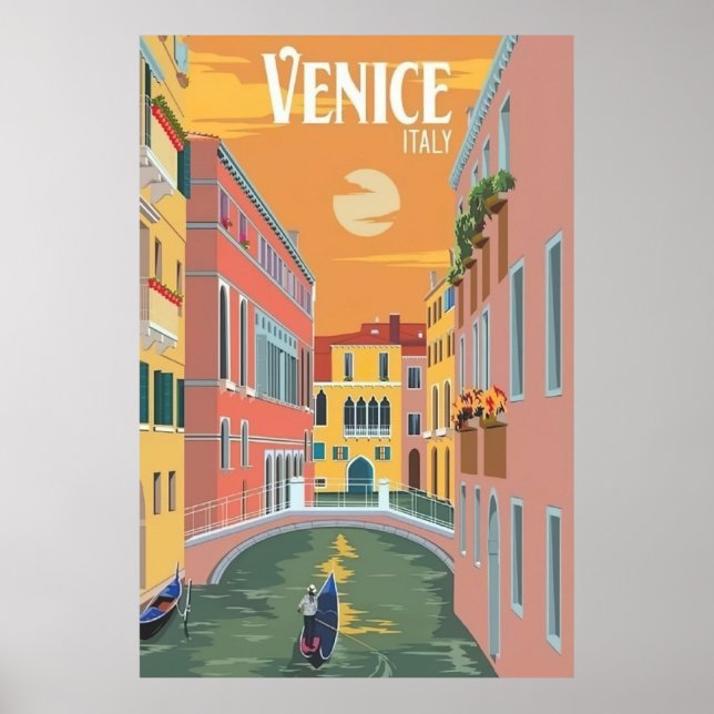 Venice Italy I Poster (Framsidan)