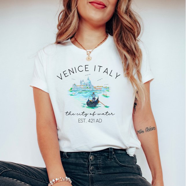 Venice Italy – Italian Water City Travel T Shirt (Skapare uppladdad)