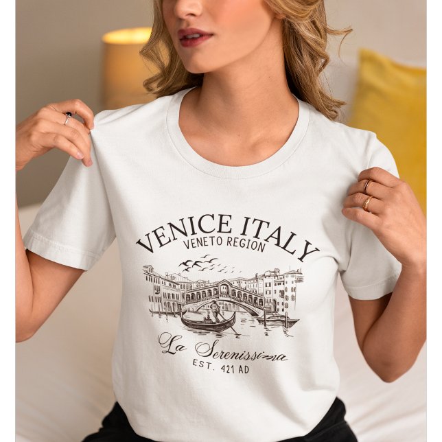 Venice Italy Old Landscape T Shirt (Skapare uppladdad)