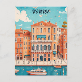 Venice Italy Travel Vykort