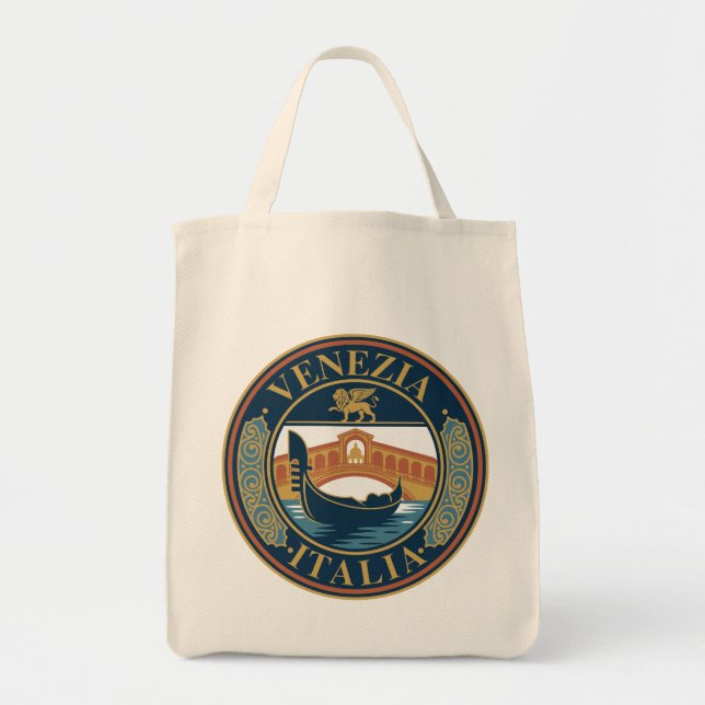 Venice Italy Tygkasse (Framsidan)