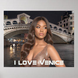 VENICE - JAG ÄLSKAR VENICE POSTER
