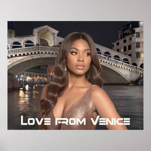 VENICE - KÄRLEK FRÅN VENICE POSTER (Framsidan)