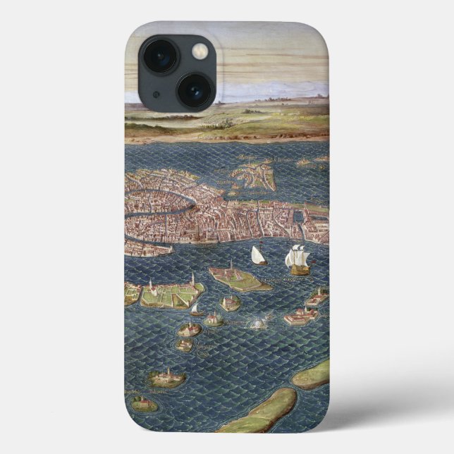 VENICE: KARTA, 1600-TALET (Baksida)