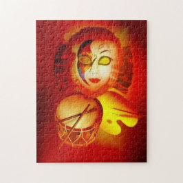 Venice Måne Drummer Puzzle Pussel