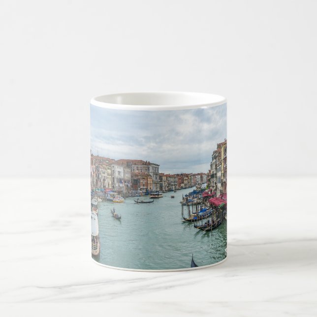 Venice Nature Scene Byggnad Kaffemugg (Center)