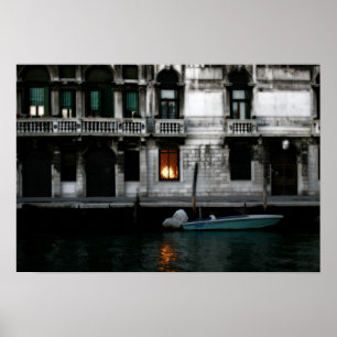 venice på natten poster