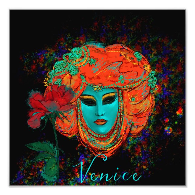 Venice Photo Utvidgning Fototryck (Framsidan)