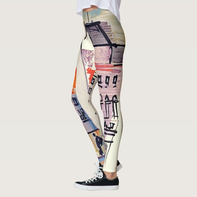 Venice Raoul Dufy Leggings (Vänster)