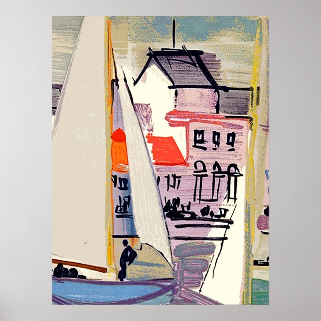 Venice Raoul Dufy Poster (Framsidan)