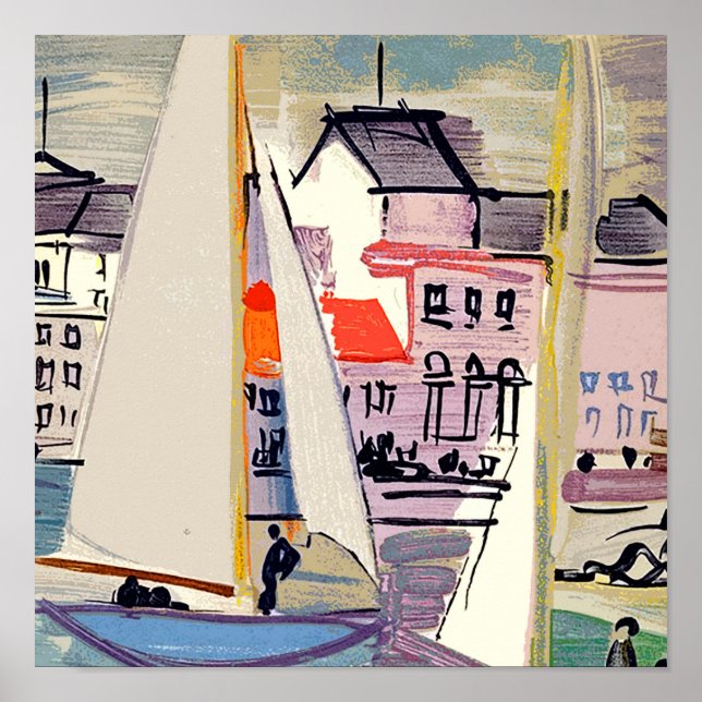 Venice Raoul Dufy Poster (Framsidan)