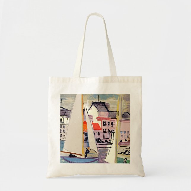 Venice Raoul Dufy Tote Bag Tygkasse (Framsidan)