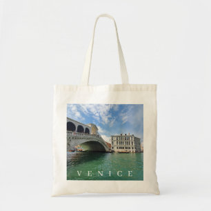 Venice Rialto Bridge tobag Tygkasse