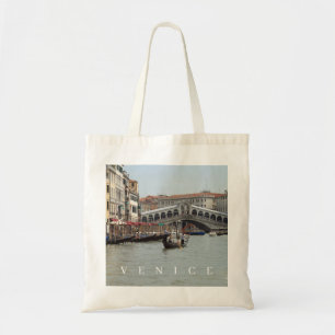 Venice Rialto Bridge-vy till påsen Tygkasse