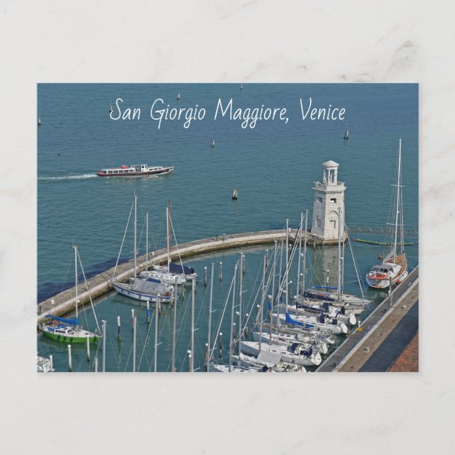 Venice San Giorgio Maggiore View vyvykort Vykort (Framsida)