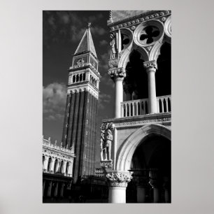 Venice San Marco Torn & Doge Palace Poster