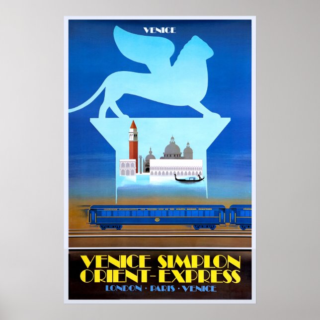 Venice Simplon Orient Express-affisch Poster (Framsidan)