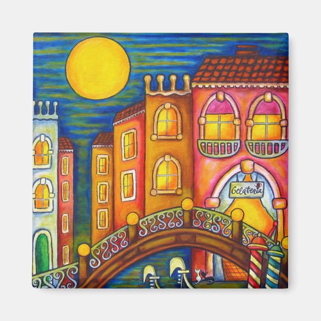 Venice Soiree Magnet 2 av Lisa Lorenz (Framsidan)