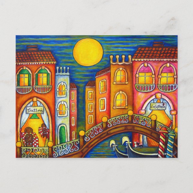 Venice Soiree-vykort Vykort (Framsida)