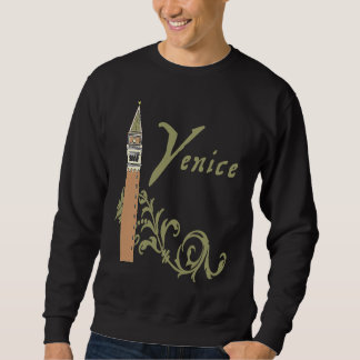 Venice St Marks Campanile Italian St Marku2019s Ba Lång Ärmad Tröja
