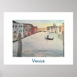 Venice Stora Kanalen Poster