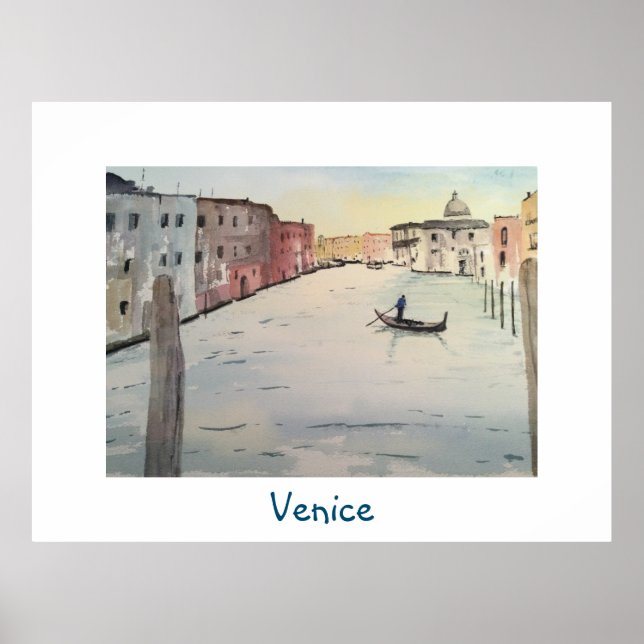 Venice Stora Kanalen  Poster (Framsidan)