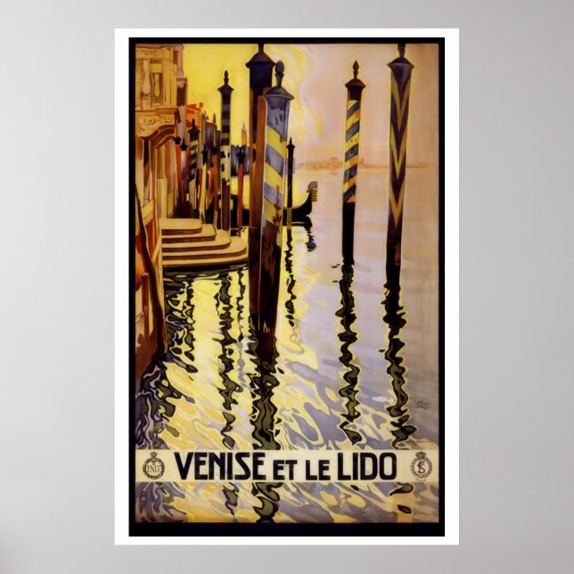 Venice Travel Poster (Framsidan)