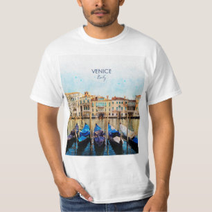 VENICE VENEZIA vattencolor - Italien Travel souven T Shirt