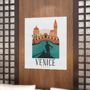 Venice Vintage resor Poster