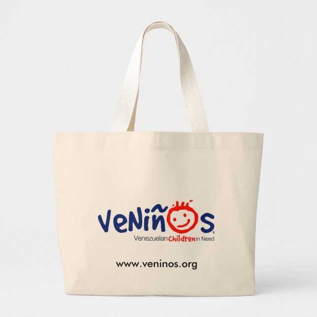 Veninos - shopping bag jumbo tygkasse (Framsidan)