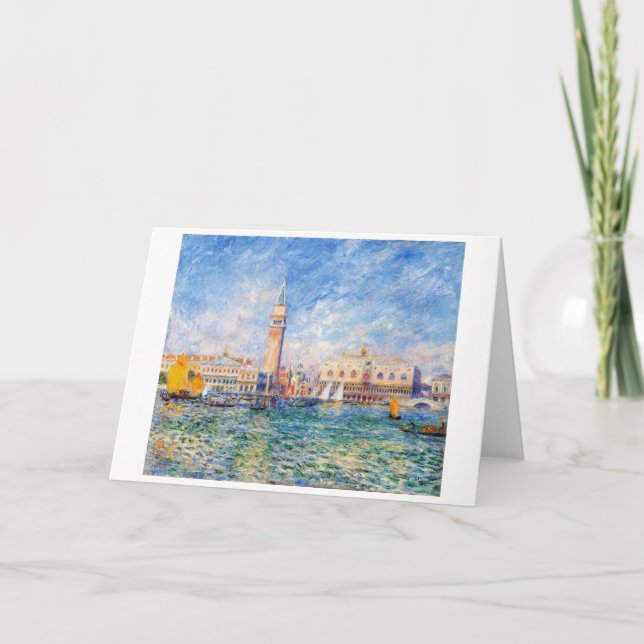 Venise, Venezia, Renoir Kort (Framsida)