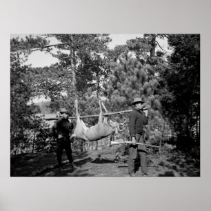 Venison på en Stick, tidigt 1900-talet Poster