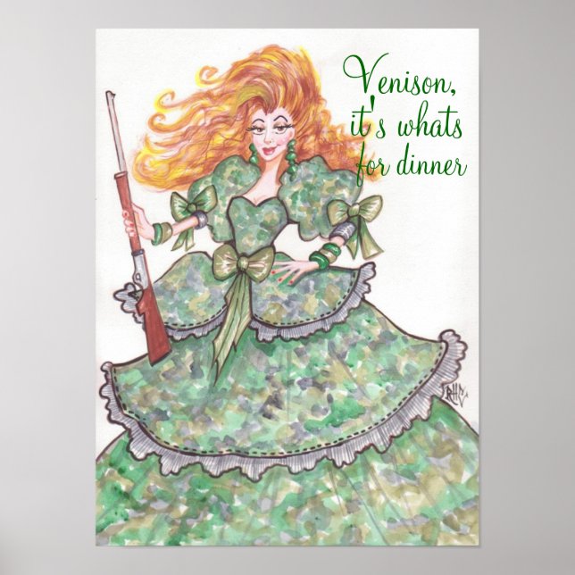Venison-Poster Poster (Framsidan)