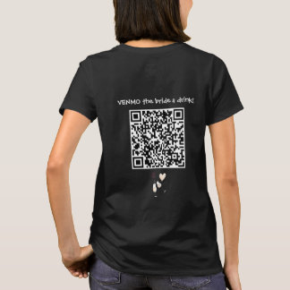 VENMO: Drag A med Anpassningsbar QR-kod T Shirt