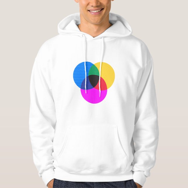 venmodiagram hoodie (Framsida)