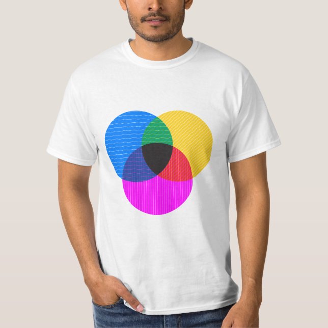 venmodiagram t shirt (Framsida)