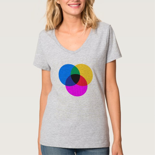 venmodiagram t shirt (Framsida)